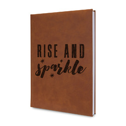 Glitter / Sparkle Quotes and Sayings Leatherette Journal