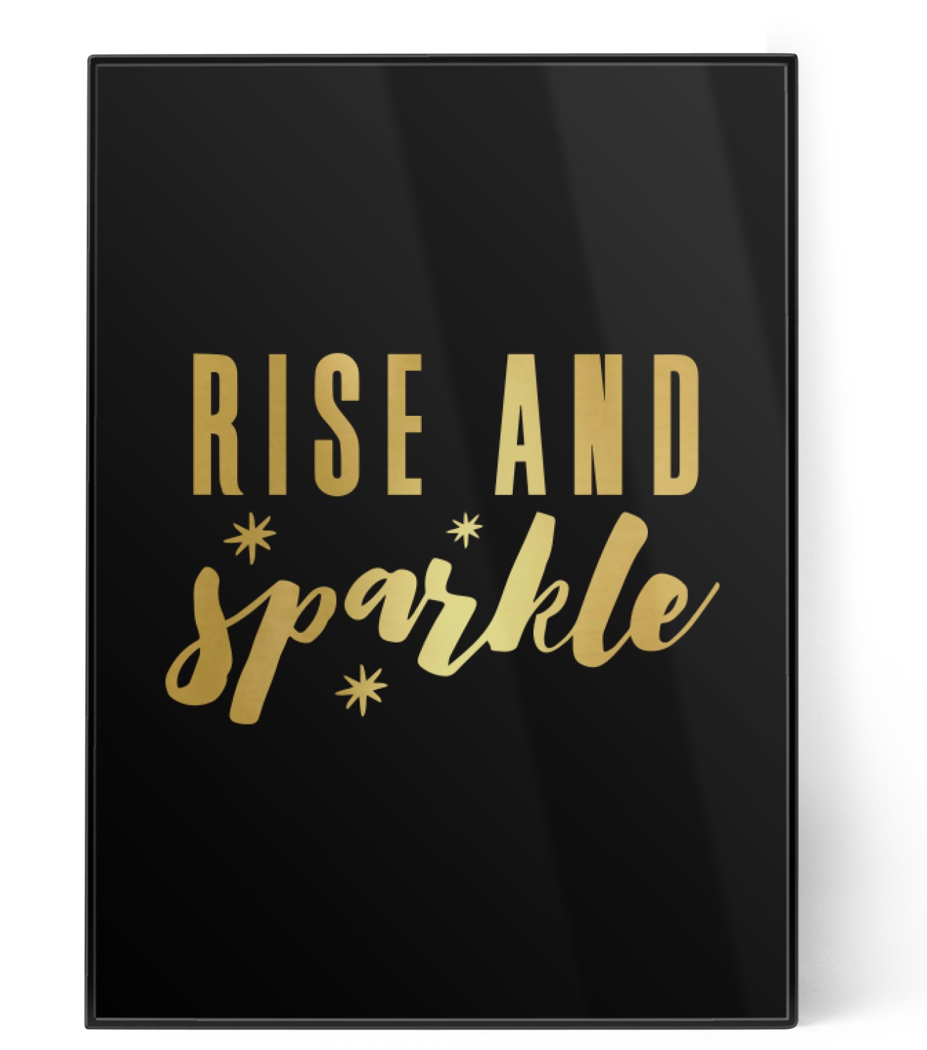 Glitter / Sparkle Quotes and Sayings Foil Print (Personalized