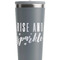 Glitter / Sparkle Quotes and Sayings Grey RTIC Everyday Tumbler - 28 oz. - Close Up