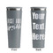 Glitter / Sparkle Quotes and Sayings Grey RTIC Everyday Tumbler - 28 oz. - Front and Back