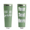 Glitter / Sparkle Quotes and Sayings Light Green RTIC Everyday Tumbler - 28 oz. - Front and Back