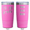 Glitter / Sparkle Quotes and Sayings Pink Polar Camel Tumbler - 20oz - Double Sided - Approval