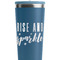 Glitter / Sparkle Quotes and Sayings Steel Blue RTIC Everyday Tumbler - 28 oz. - Close Up