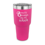 Grandparent Quotes and Sayings 30 oz Stainless Steel Tumbler - Pink - Single Sided