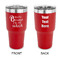 Grandparent Quotes and Sayings 30 oz Stainless Steel Ringneck Tumblers - Red - Double Sided - APPROVAL