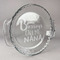 Grandparent Quotes and Sayings Glass Pie Dish - FRONT