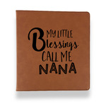 Grandparent Quotes and Sayings Leather Binder - 1" - Rawhide