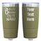 Grandparent Quotes and Sayings Olive Polar Camel Tumbler - 20oz - Double Sided - Approval