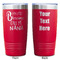 Grandparent Quotes and Sayings Red Polar Camel Tumbler - 20oz - Double Sided - Approval