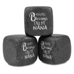 Grandparent Quotes and Sayings Whiskey Stone Set