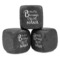 Grandparent Quotes and Sayings Whiskey Stones - Set of 3 - Front