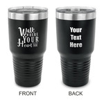 Heart Quotes and Sayings 30 oz Stainless Steel Tumbler - Black - Double Sided