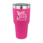 Heart Quotes and Sayings 30 oz Stainless Steel Tumbler - Pink - Single Sided