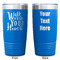 Heart Quotes and Sayings Blue Polar Camel Tumbler - 20oz - Double Sided - Approval