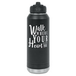 Heart Quotes and Sayings Water Bottles - Laser Engraved