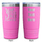 Heart Quotes and Sayings Pink Polar Camel Tumbler - 20oz - Double Sided - Approval