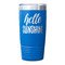 Hello Quotes and Sayings Blue Polar Camel Tumbler - 20oz - Single Sided - Approval