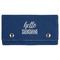 Hello Quotes and Sayings Cards & Dice Set - Navy Blue - Front