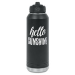 Hello Quotes and Sayings Water Bottles - Laser Engraved