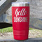 Hello Quotes and Sayings Red Polar Camel Tumbler - 20oz - Main