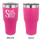 Home Quotes and Sayings 30 oz Stainless Steel Ringneck Tumblers - Pink - Single Sided - APPROVAL