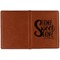 Home Quotes and Sayings Cognac Leather Passport Holder Outside Single Sided - Apvl