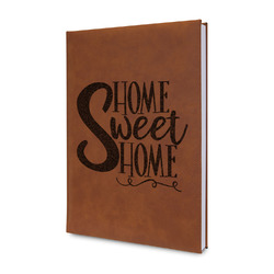 Home Quotes and Sayings Leatherette Journal - Double Sided