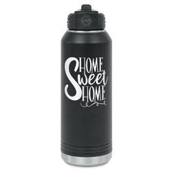 Home Quotes and Sayings Water Bottles - Laser Engraved - Front & Back