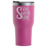 Home Quotes and Sayings RTIC Tumbler - Magenta - Laser Engraved - Single-Sided