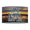 Gone Fishing 12" Drum Lampshade - FRONT (Poly Film)