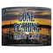 Gone Fishing 16" Drum Lampshade - FRONT (Fabric)