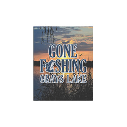 Gone Fishing Posters - Matte - 16x20 (Personalized)