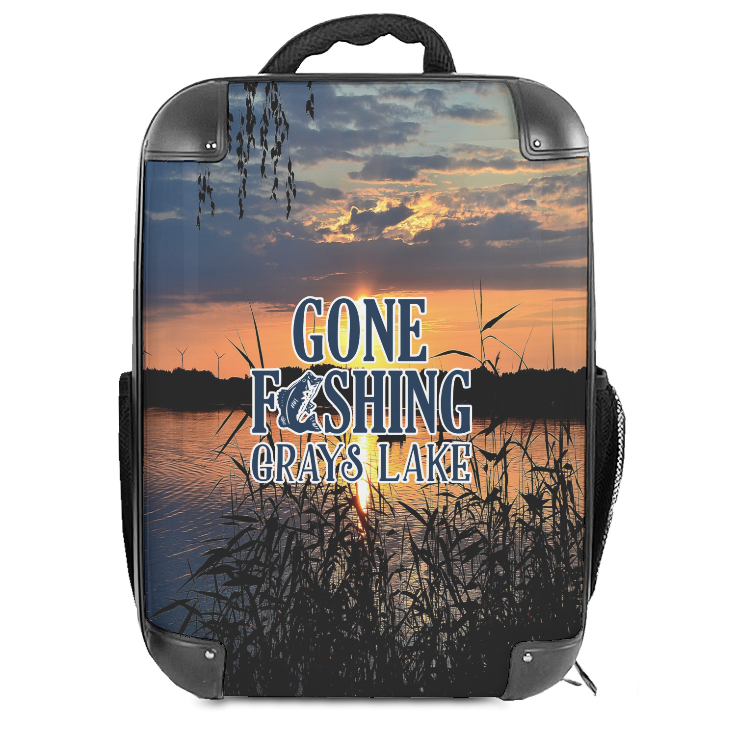 Personalized Fishing Backpack / Personalized Fishing Bag / 