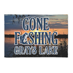 Gone Fishing 2' x 3' Indoor Area Rug (Personalized)