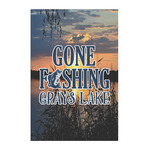 Gone Fishing Posters - Matte - 20x30 (Personalized)