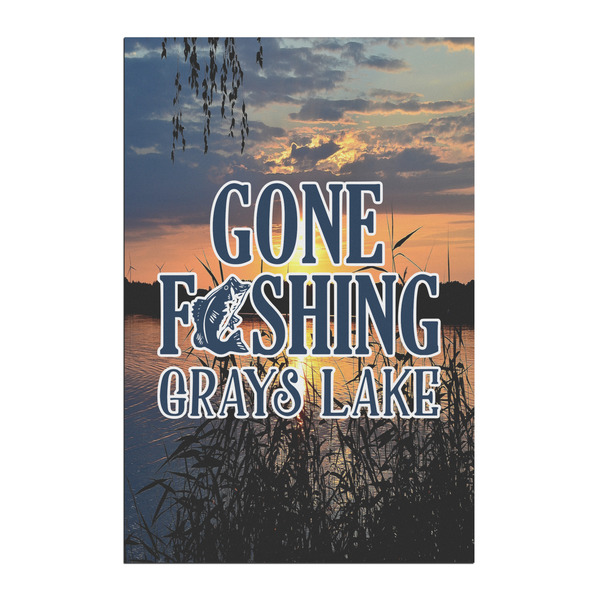 Custom Gone Fishing Posters - Matte - 20x30 (Personalized)