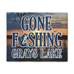 Gone Fishing 8' x 10' Patio Rug (Personalized)