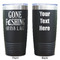 Gone Fishing Black Polar Camel Tumbler - 20oz - Double Sided  - Approval