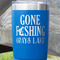 Gone Fishing Blue Polar Camel Tumbler - 20oz - Close Up