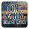 Gone Fishing Coaster Set - FRONT (one)