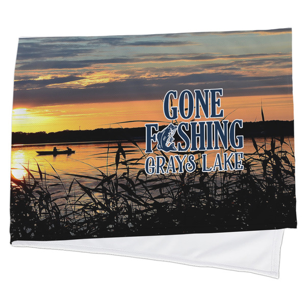 Custom Gone Fishing Cooling Towel (Personalized)