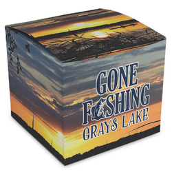 Gone Fishing Cube Favor Gift Boxes (Personalized)