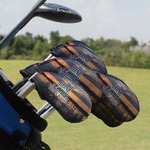 Gone Fishing Golf Club Iron Cover - Set of 9 (Personalized)