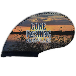 Gone Fishing Golf Club Iron Cover - Single (Personalized)