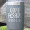 Gone Fishing Gray Polar Camel Tumbler - 20oz - Close Up