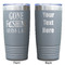 Gone Fishing Gray Polar Camel Tumbler - 20oz - Double Sided - Approval