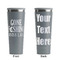 Gone Fishing Grey RTIC Everyday Tumbler - 28 oz. - Front and Back