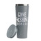 Gone Fishing Grey RTIC Everyday Tumbler - 28 oz. - Lid Off