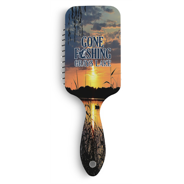 Custom Gone Fishing Hair Brushes (Personalized)