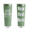 Gone Fishing Light Green RTIC Everyday Tumbler - 28 oz. - Front and Back